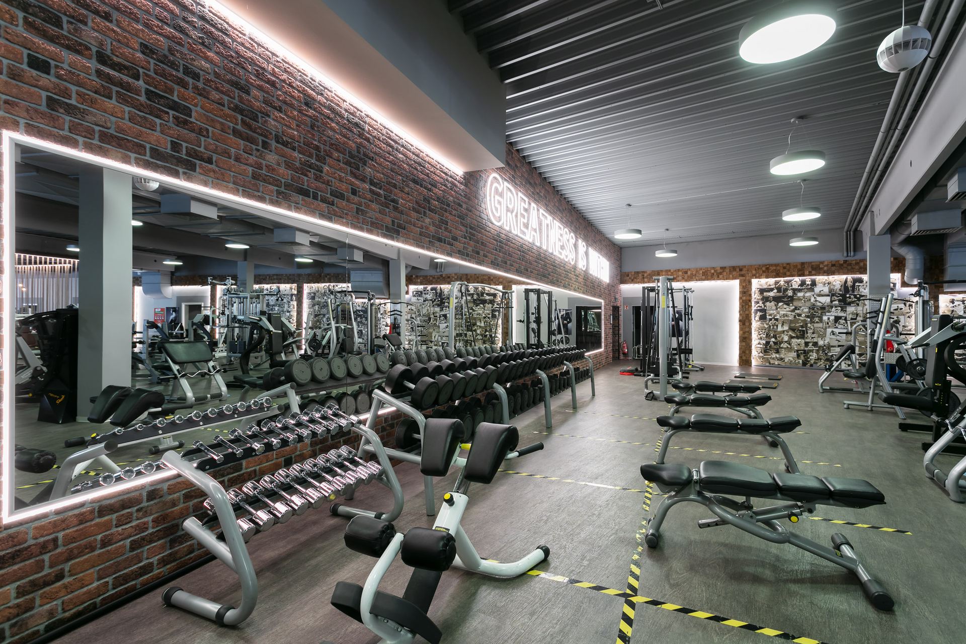 Trainingsbereich im Move Hagenbach